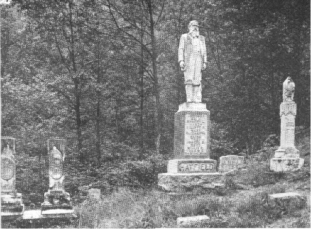 'Devil Anse'
Hatfield monument 