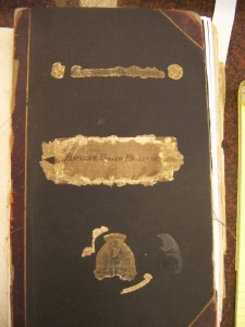 Cover of Abingdon Parish Register 1677-1762