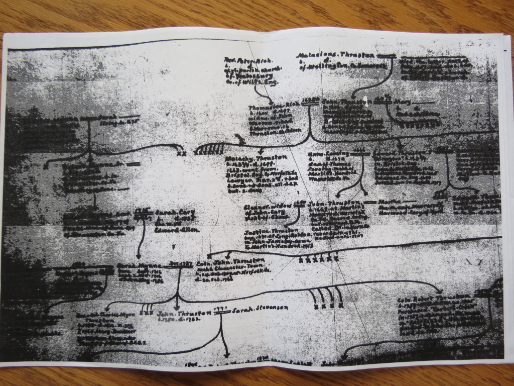 Genealogy charts from Rockefeller Lib 011